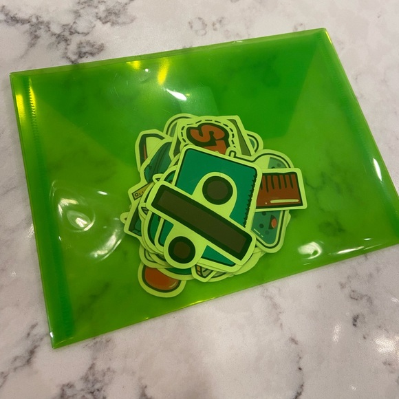 Teacher’s pack: lot of 20 stickers + storage envelope - Picture 7 of 9